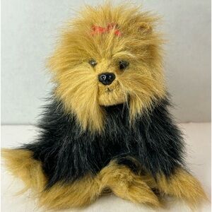 Vintage Ty Yappy the Yorkshirer Terrier Beanie Baby Dog Plush 2004